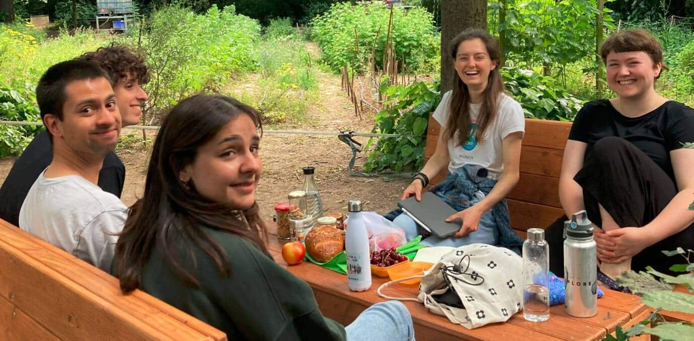 BUNDjugend-Treffen in Gemeinschaftsgarten