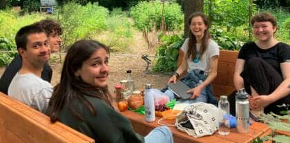 BUNDjugend-Treffen in Gemeinschaftsgarten