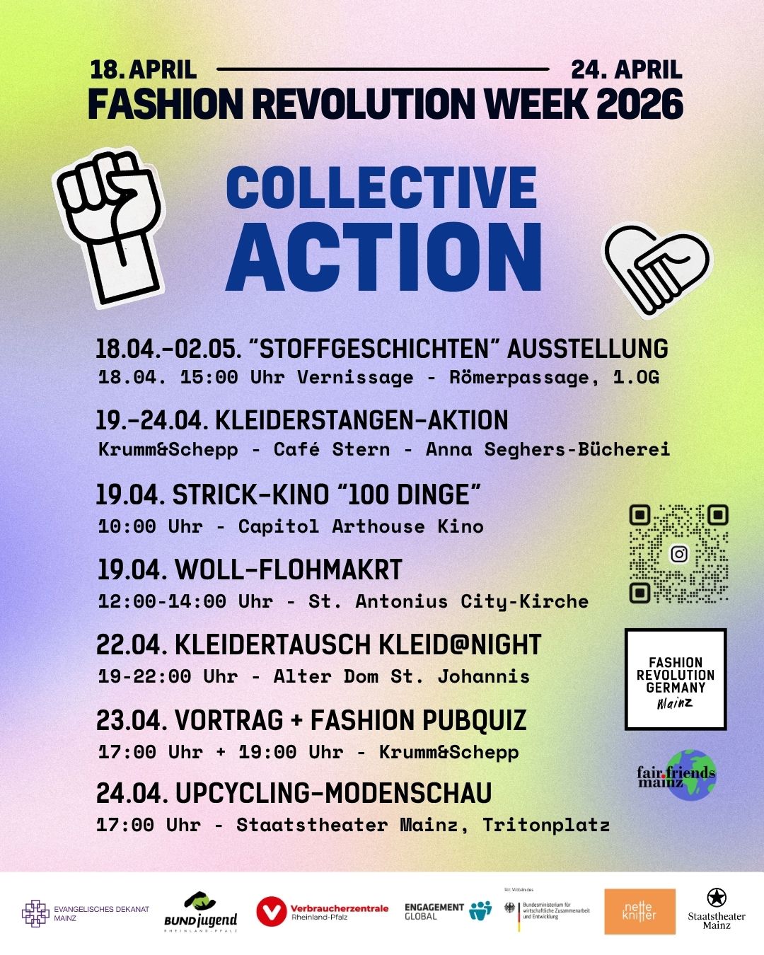 Poster der Fashion Revolution Week 2026