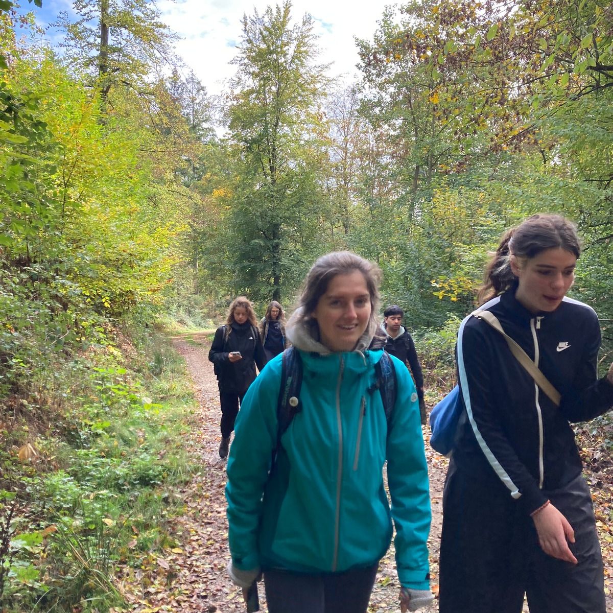 BUNDjugend Rheinland-Pfalz beim Wandern