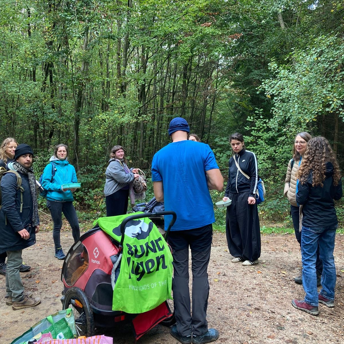 Wanderpause mit Verpflegung